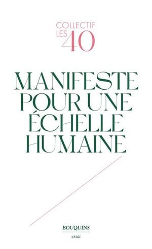 Manifeste pour une échelle humaine