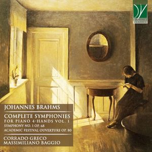 Complete Symphonies for Piano 4-Hands, Vol. 1: Symphony no. 1, op. 68 / Academic Festival Ouverture, op. 80