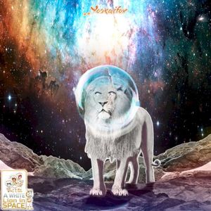 A White Lion in Space