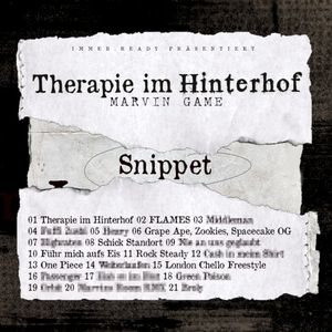 Therapie im Hinterhof (Snippet by BeatsByA) (Single)