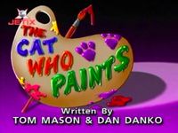 The Cat Who Paints