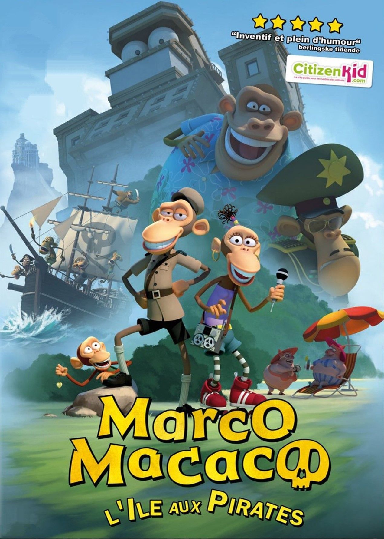 Marco Macaco - L'île aux pirates - Film d'animation Marco_Macaco_L_ile_aux_pirates