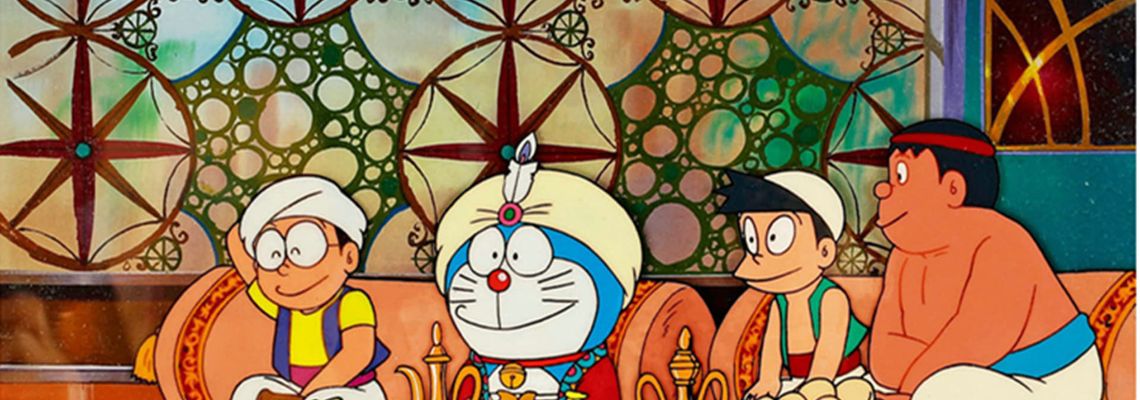 Cover Doraemon : Les Nuits d'Arabie de Nobita