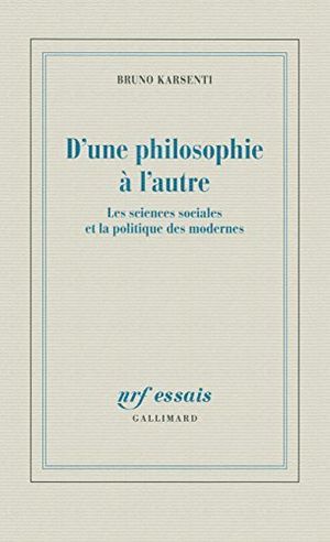 D'une philosophie à l'autre