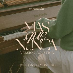 Más que nunca (versión acústica) (Single)