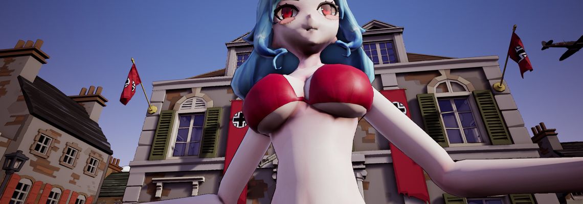 Cover Inglorious Waifu VS Nazi Zombies
