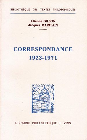 Correspondance 1923-1971