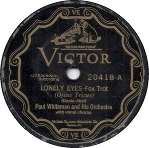 Lonely Eyes / Wistful and Blue (Single)