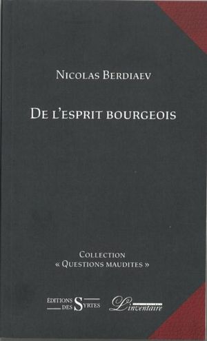 De l'esprit bourgeois