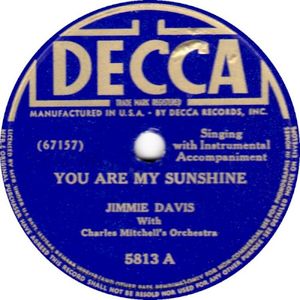 You Are My Sunshine / Old Timer (Single)