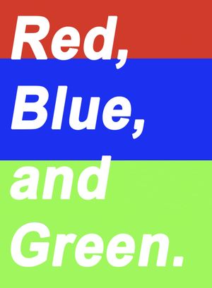 Red, Blue, and Green