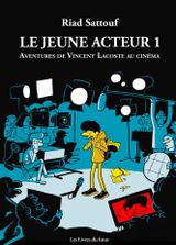 Couverture Aventures de Vincent Lacoste au cinéma - Le Jeune Acteur 1
