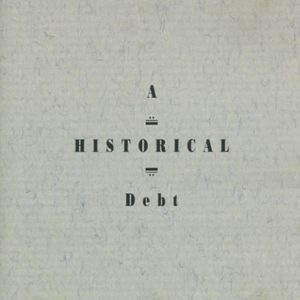 A Historical Debt