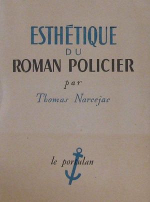 Esthétique du roman policier