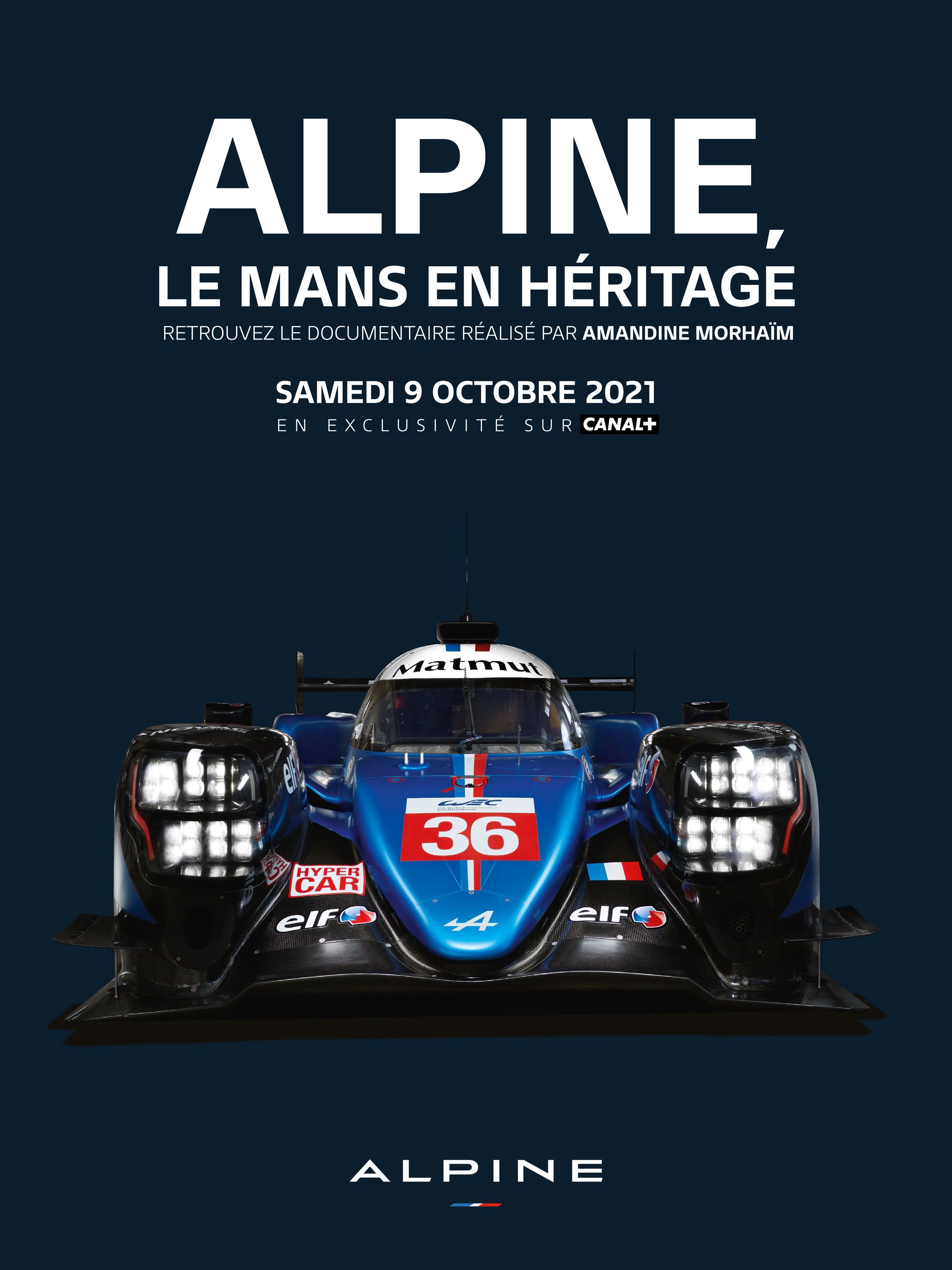 Alpine le Mans en Héritage (2021) - Canal+ -  Amandine Morhaïm - French - 1080p HDTV