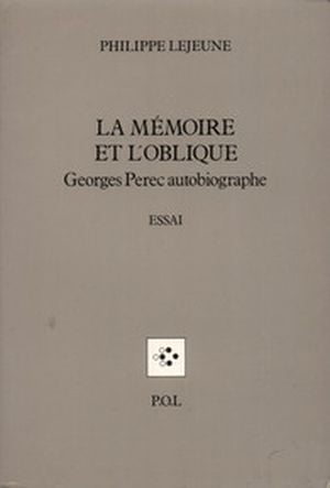 La Mémoire et l'Oblique