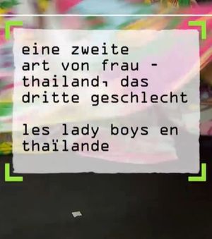 Les lady boys en Thaïlande