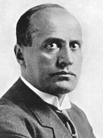 Photo Benito Mussolini