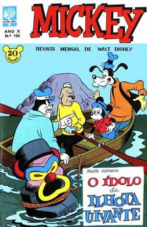 L'Idole de l'ile des lamentations - Mickey Mouse