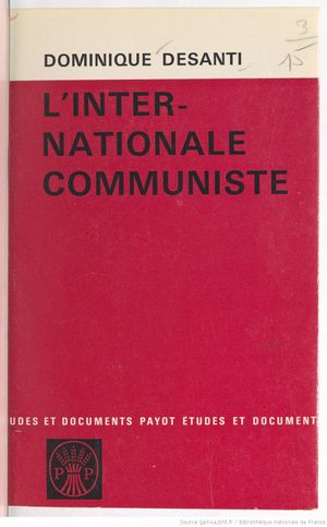 L'Internationale communiste