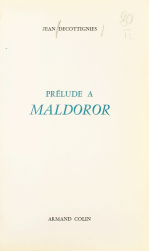 Prélude à Maldoror