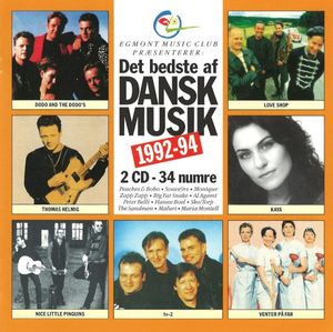 Det bedste af dansk musik 1992-94