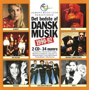 Det bedste af dansk musik 1990-92