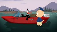 Daffy Traffic Cop Stop: Boating License