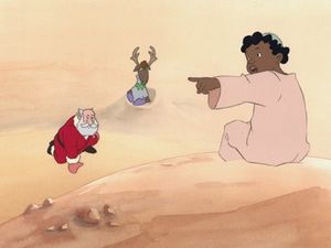 Le Père Noël et les Enfants du désert