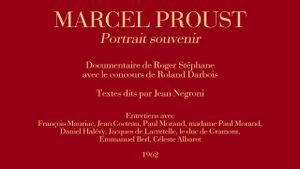 Marcel Proust - Portrait Souvenir