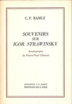 Souvenirs sur Igor Stravinsky