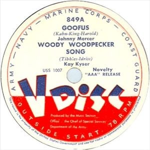 Goofus / Woody Woodpecker Song / Hungarian Medley / Scarecrow (EP)