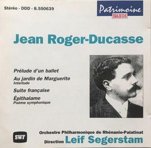 Suite Francaise (French Suite): Récitatif et Air