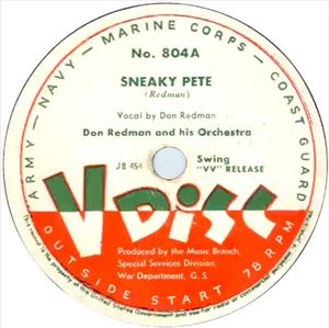 Sneaky Pete / Let’s All Sing Like the Birdies Sing / By the Waters of Minnetonka / There’s a Long, Long Trail (EP)