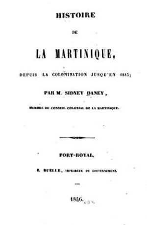 Histoire de la Martinique depuis la colonisation jusqu'en 1815