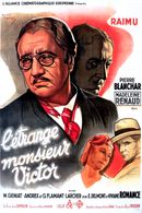 Affiche L'Étrange Monsieur Victor
