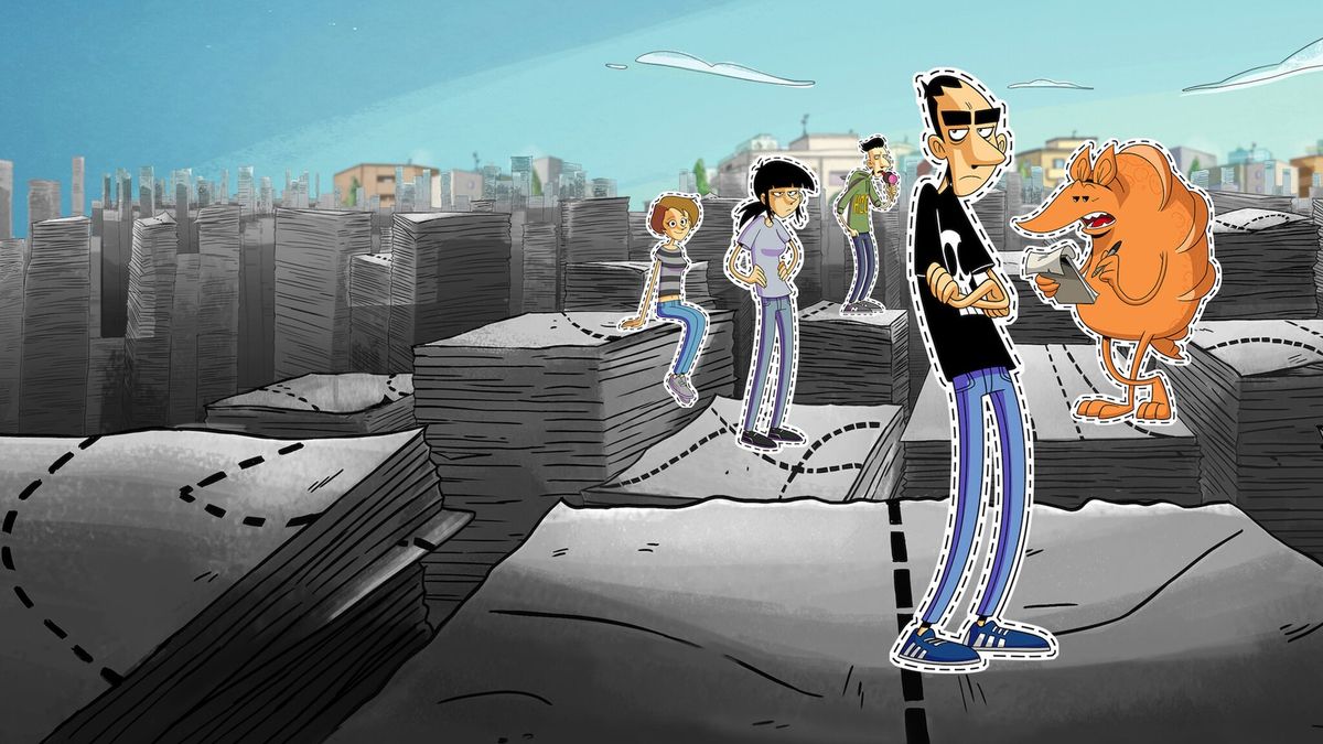 A Decouper Suivant Les Pointillés Saison 2 À découper suivant les pointillés - Dessin animé (cartoons) (2021)