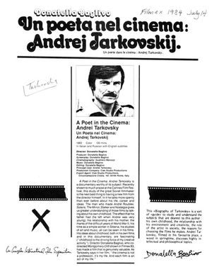Un poète dans le cinéma - Andrej Tarkovskij