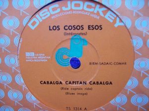 Cabalga Capitan cabalga / Mangos (Single)