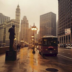 A Rainy Day In Chicago