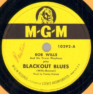Blackout Blues / Sally Goodin' (Single)