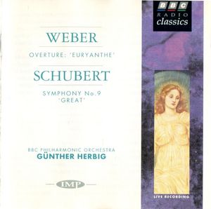 Weber: Overture "Euryanthe" / Schubert: Symphony no. 9 "Great"