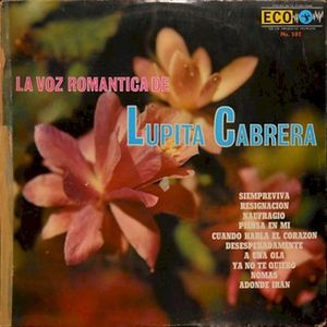 La voz romántica de Lupita Cabrera