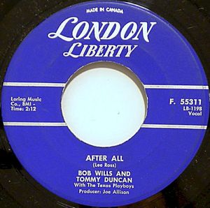 After All / It May Be Too Late (Single)