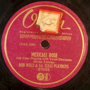 Mexicali Rose / Good Old Oklahoma (Single)