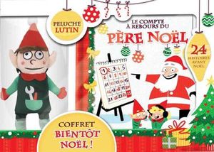 Coffret Bientôt Noël! : 24 histoires avant Noël et peluche lutin