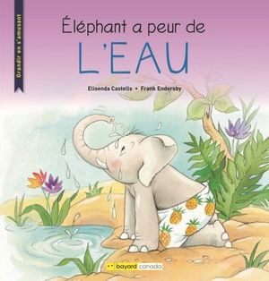 Éléphant a peur de l'eau