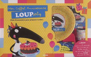 Mon coffret anniversaire Louparty : plein d'accessoires pour préparer ta fête !