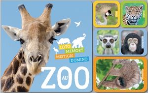 Au zoo : loto, memory, mistigri, domino