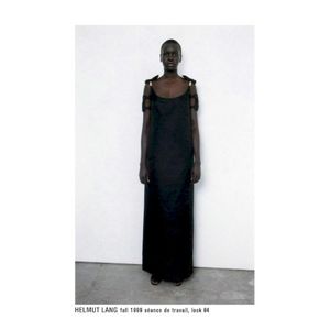 Helmut Lang fall 1999 séance de travail, look 84